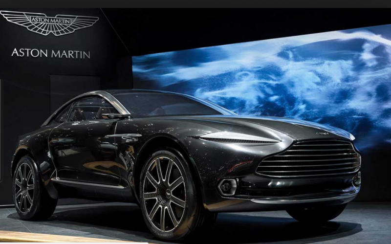 Новый кроссовер Aston Martin DBX 2019 года. 