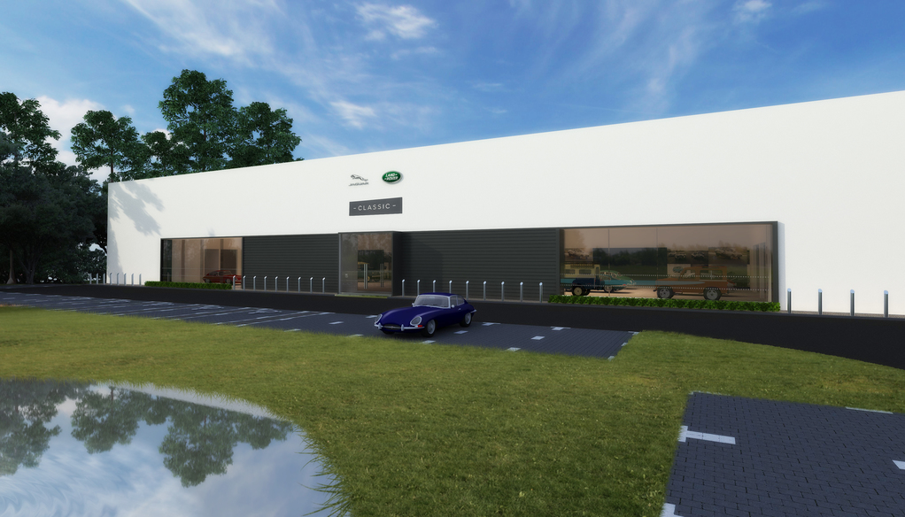 Запуск центра Jaguar Land Rover Classic в городе Саванна